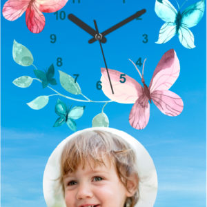 דגם פרפרים  עם תמונה