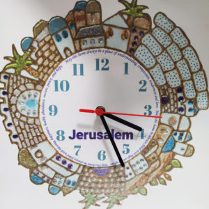 שעון קיר דגם ירושלים