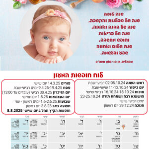 דגם ברכות עם תמונה