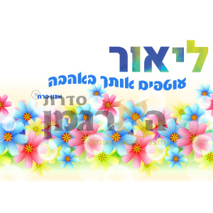 פליז דגם פריחת אביב