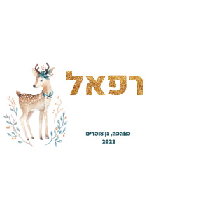 קופסת אוכל דגם במבי