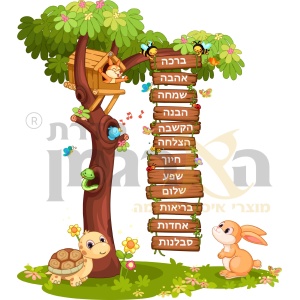 ברכת הבית דגם עץ הברכות