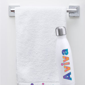 סט מגבת ובקבוק שתייה נירוסטה - עיצובים נוספים בגלריית המוצר