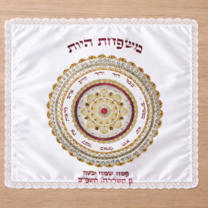 דגם קריסטלים בורדו