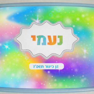 קופסת אוכל דגם נעמי
