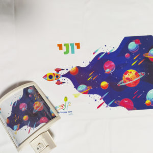 סט מנורה וציפית דגם טיל