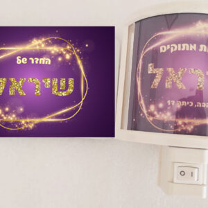 מארז מנורת לילה ושלט דלת