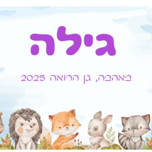 קופסת אוכל דגם גילה