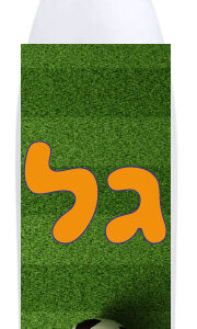 בקבוק באולינג דגם כדורגל גל