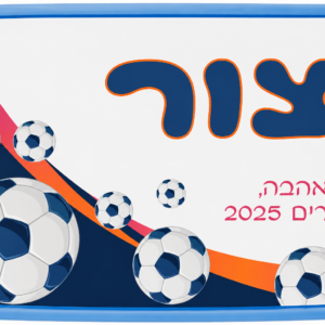 קופסת אוכל כדורגל צור