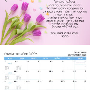 לוח שנה צוות דגם 2