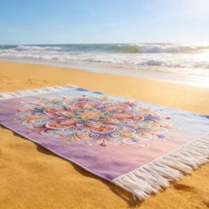 מגבת חוף משפחתית דגם 7