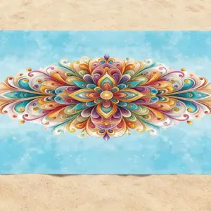 מגבת חוף משפחתית דגם 5