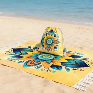 מארז מגבת חוף משפחתית ותיק תואם דגם 2