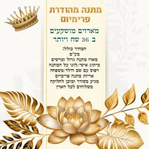 מתנה מהודרת פרימיום