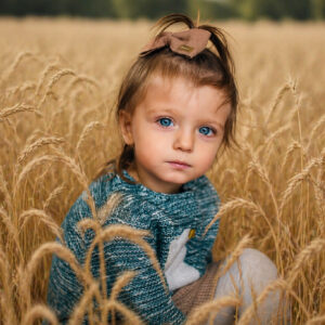 תמונת הילד/ה בעיצוב מיוחד לשבועות - חדש!