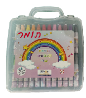 מזוודה של 24 צבעי פנדה לא רעילים