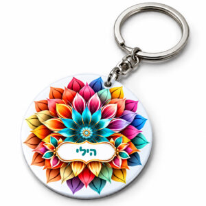 דגם מנדלה בצבעים + ברכת הדרך